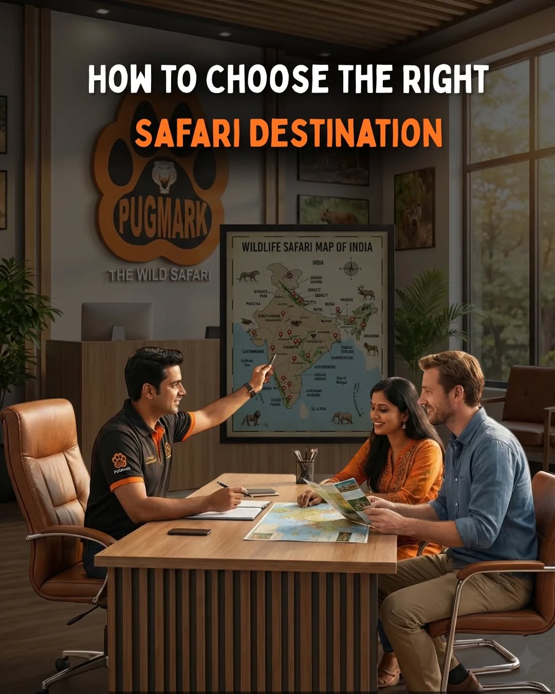 Planning your dream wildlife getaway?
Choosing the right [safari destination] can make all the difference! Whether you're a hardcore [tiger lover] or someone who simply wants a thrilling [wildlife experience], we help you find the perfect park — Ranthambore, Bandhavgarh, Tadoba & more.

Still unsure? Just DM “DESTINATION” and we’ll guide you to the ideal [Indian safari].
Your adventure begins with Pugmark – The Wild Safari. 🌍✨

📞 +91 94269 313896
📩 sales@pugmarksafari.com

#indiansafari #tigerreserveindia #wildlifesafari #junglesafariindia #ranthamborenationalpark #bandhavgarh #tadoba #bigcatsofindia #safarilovers #wildlifephotography #naturetravel #pugmarksafari #incredibleindia #forestescape #travelindia