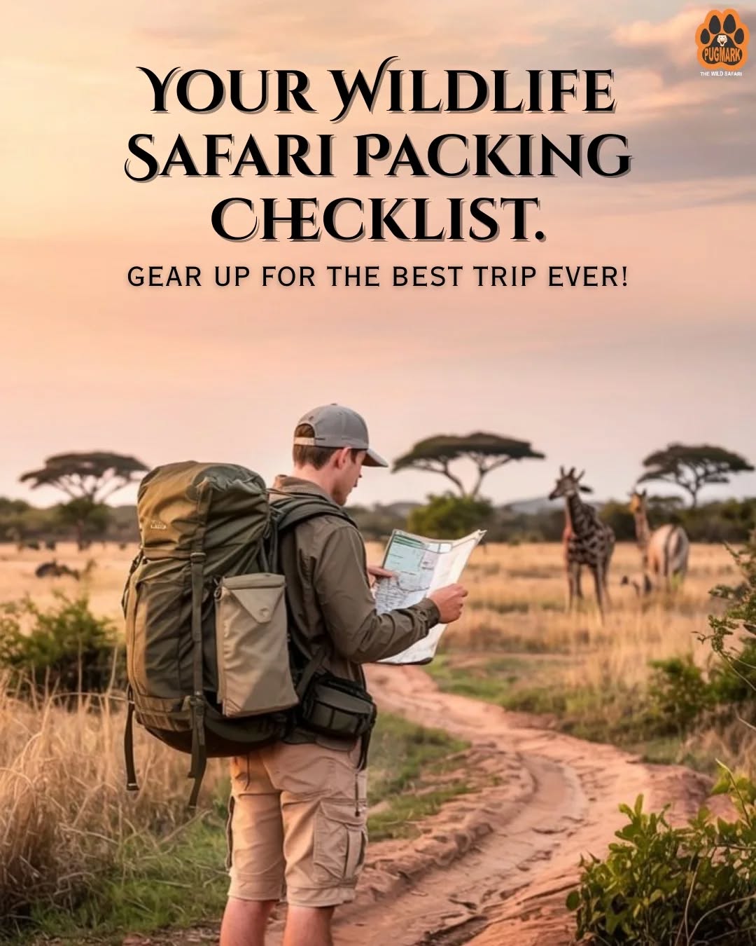 Safari Wildlife Travel Checklist 🦁🌿
Because the wild doesn’t forgive unprepared travelers.

✔️ Valid travel documents
✔️ Safari-friendly clothing & shoes
✔️ Binoculars & camera
✔️ Sunscreen, hat & sunglasses
✔️ Basic medicines
✔️ Respect for wildlife & nature

Pack smart. Travel responsible. Experience the wild like never before.

[Safari Wildlife Travel Checklist, Safari Travel Essentials, Wildlife Safari Packing List, Safari Adventure Travel, Jungle Safari Tour, Wildlife Travel Tips]

#SafariLife #WildlifeTravel #SafariAdventure #TravelChecklist #ExploreTheWild #JungleSafari #NatureLovers #TravelSmart